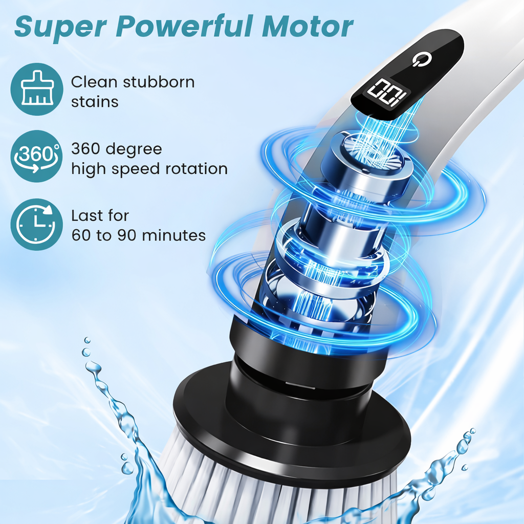 Electric Spin Scrubber