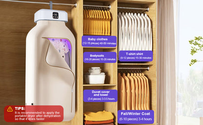 Portable Electric Clothes Dryer