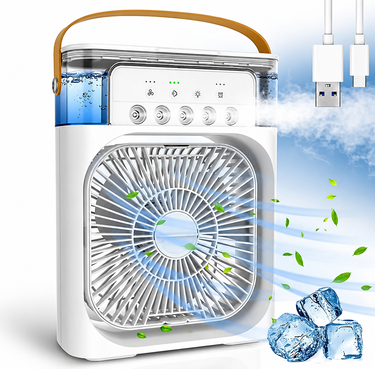 Mini Air Cooler – Cool, Humidify & Refresh Anywhere