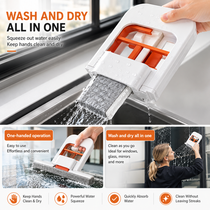 Self-Wringing Mini Sponge Mop