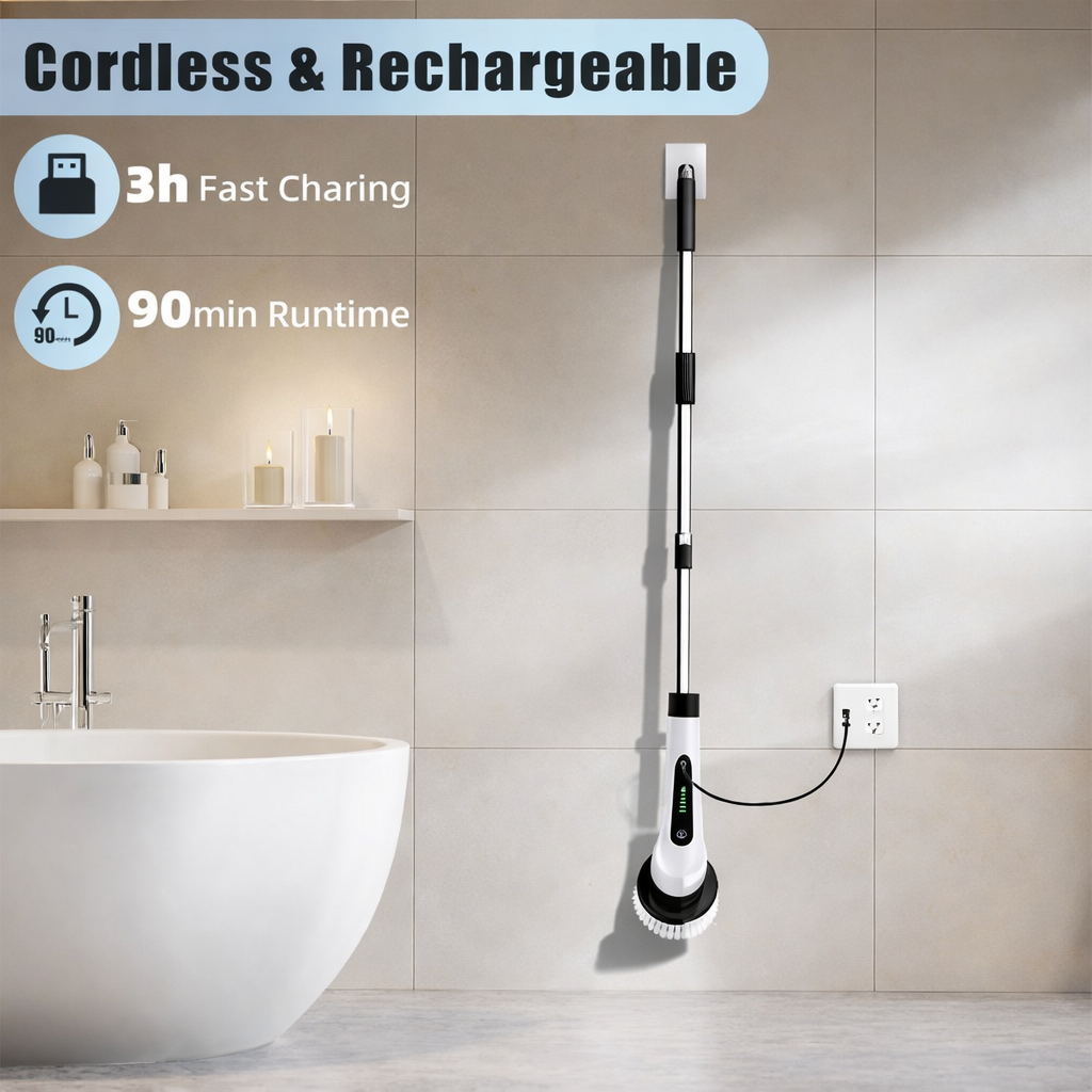 Electric Spin Scrubber