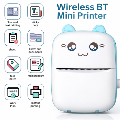 Mini Bluetooth Thermal Printer